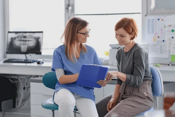 dentist consultation at eagle creek village dental